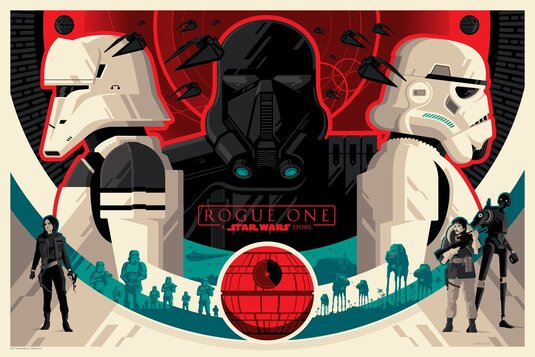 1000 piece jigsaw puzzle for the movie poster: Rogue One: A Star Wars Story (2016) ver46