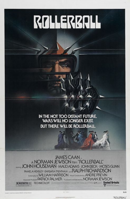 the movie poster: Rollerball (1975) ver2