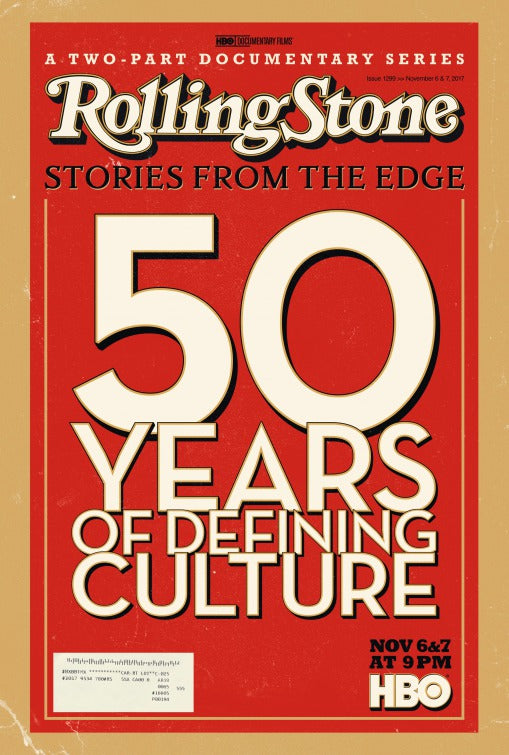 1000 piece jigsaw puzzle for tv poster: Rolling Stone: Stories From The Edge