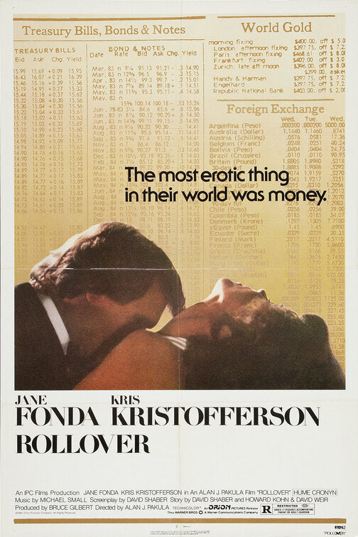 the movie poster: Rollover (1981)