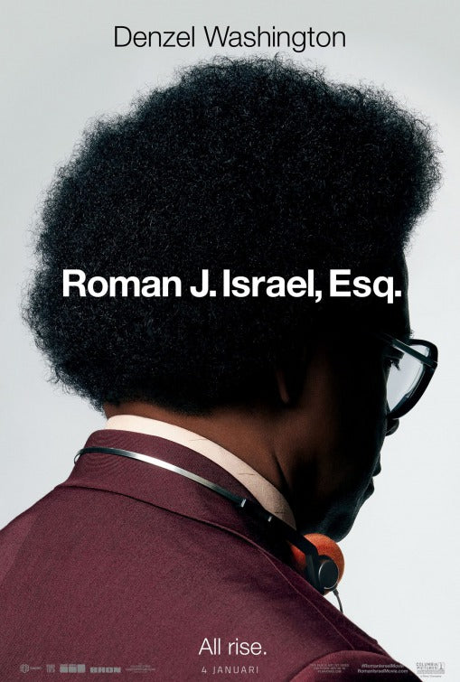 1000 piece jigsaw puzzle for the movie poster: Roman J Israel, Esq. (2017)