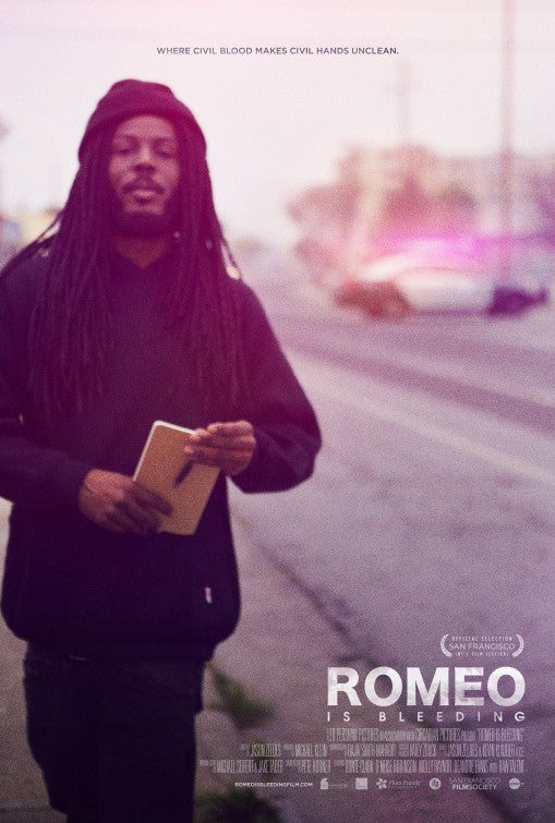 1000 piece jigsaw puzzle for the movie poster: Romeo Is Bleeding (2015)