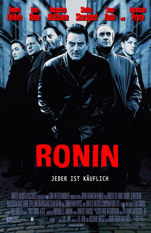 the movie poster: Ronin (1998) ver3