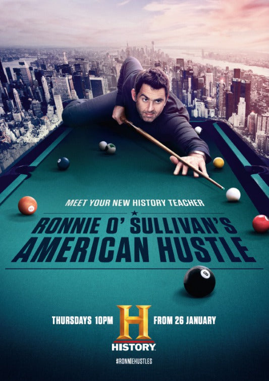 1000 piece jigsaw puzzle for tv poster: Ronnie O'Sullivan's American Hustle