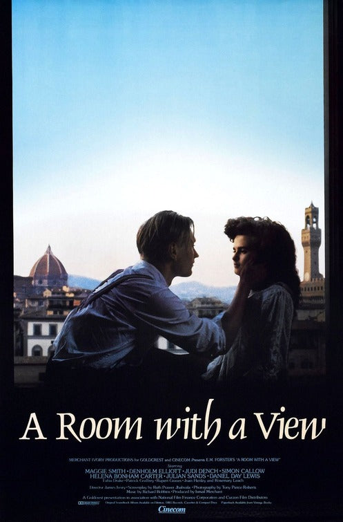 the movie poster: A Room With a View (1986)