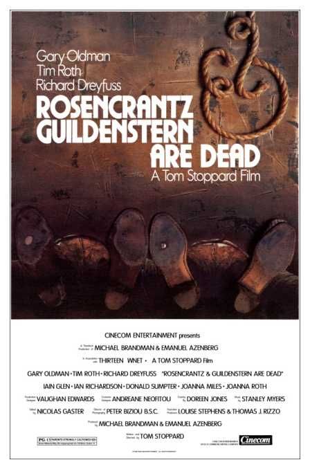 the movie poster: Rosencrantz and Guildenstern Are Dead (1991) ver2