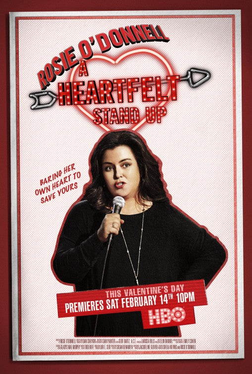 1000 piece jigsaw puzzle for tv poster: Rosie O'Donnell: A Heartfelt Standup