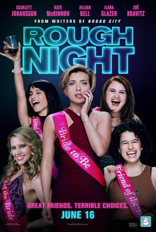 1000 piece jigsaw puzzle for the movie poster: Rough Night (2017) ver13