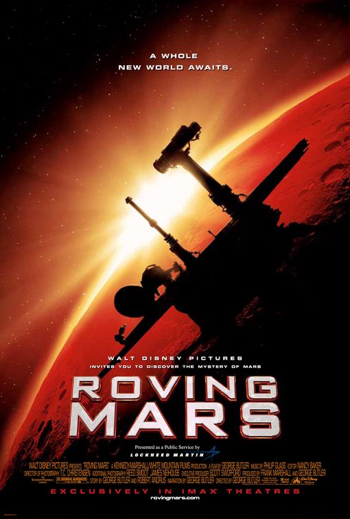 the movie poster: Roving Mars (2006)