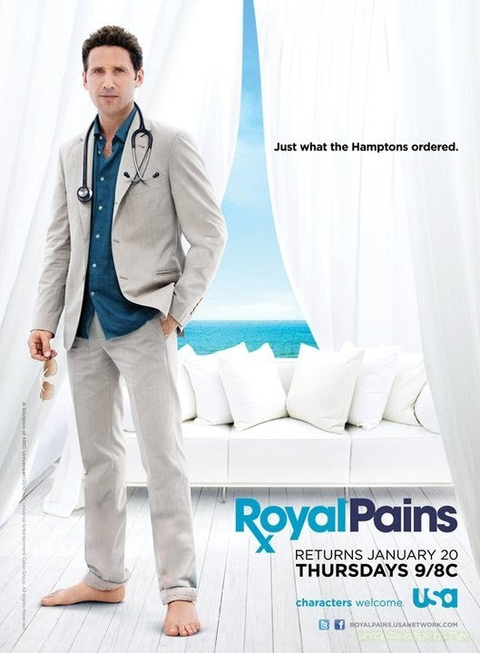 1000 piece jigsaw puzzle for tv poster: Royal Pains, ver2