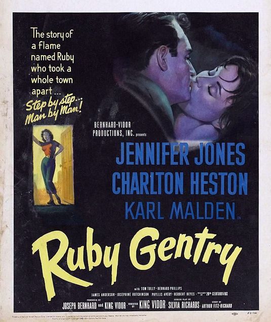 the movie poster: Ruby Gentry (1952)