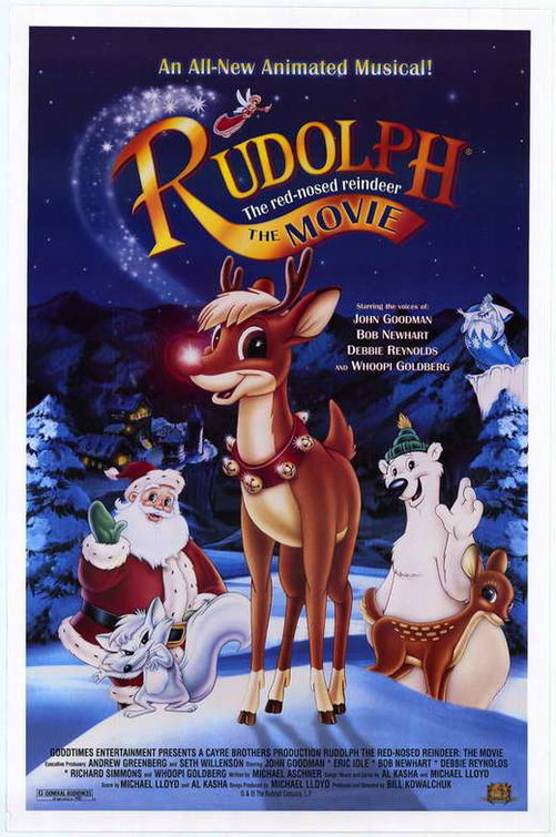 1000 piece jigsaw puzzle for the movie poster: Rudolph the Red-Nosed Reindeer: The Movie (1998)