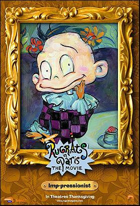 1000 piece jigsaw puzzle for the movie poster: Rugrats in Paris: The Movie (2000) ver6