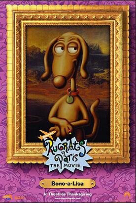 1000 piece jigsaw puzzle for the movie poster: Rugrats in Paris: The Movie (2000) ver8