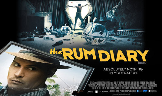 1000 piece jigsaw puzzle for the movie poster: The Rum Diary (2011) ver5