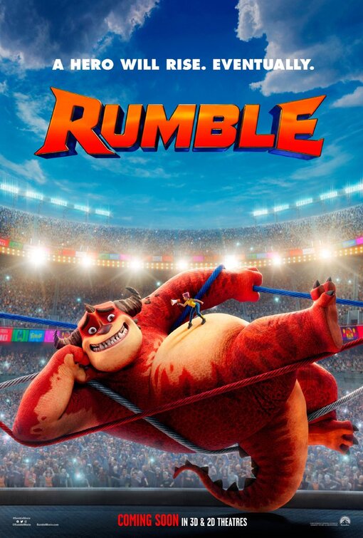 1000 piece jigsaw puzzle for the movie poster: Rumble (2021) ver2