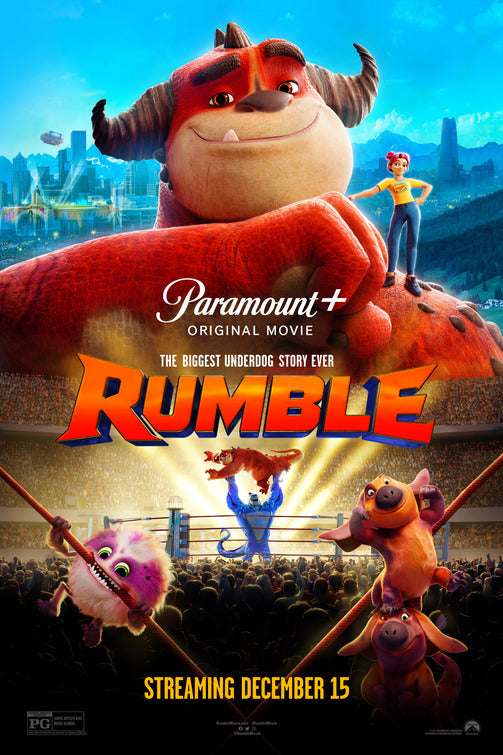 1000 piece jigsaw puzzle for the movie poster: Rumble (2021) ver3