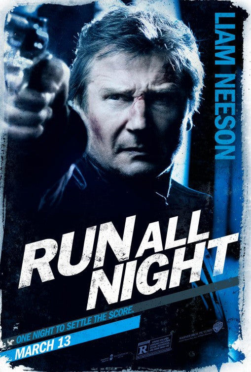 1000 piece jigsaw puzzle for the movie poster: Run All Night (2015) ver2
