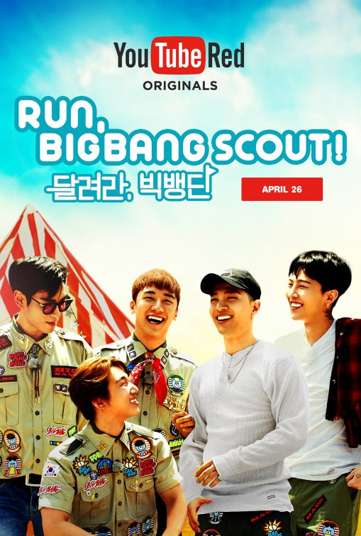 1000 piece jigsaw puzzle for tv poster: Run, BIGBANG Scout!