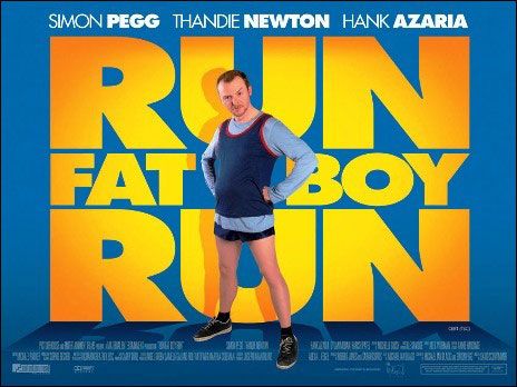 the movie poster: Run, Fat Boy, Run (2008) ver2