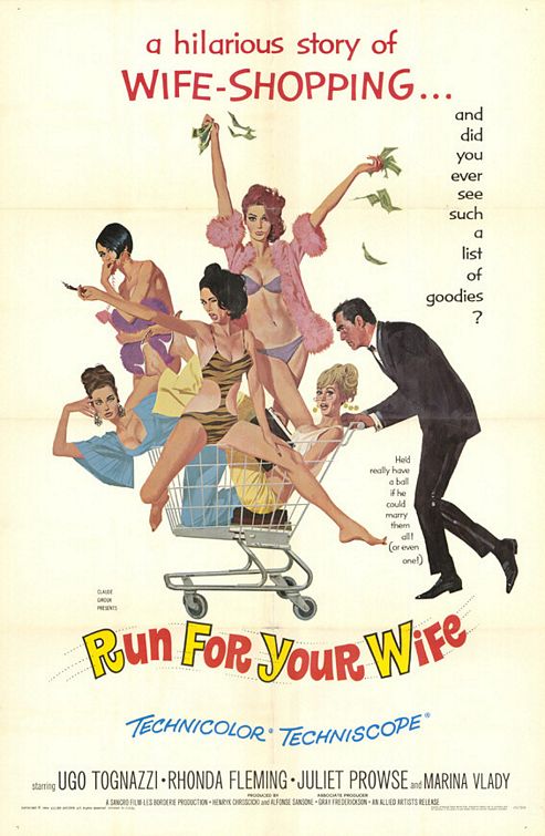 the movie poster: Run for Your Wife (1966)