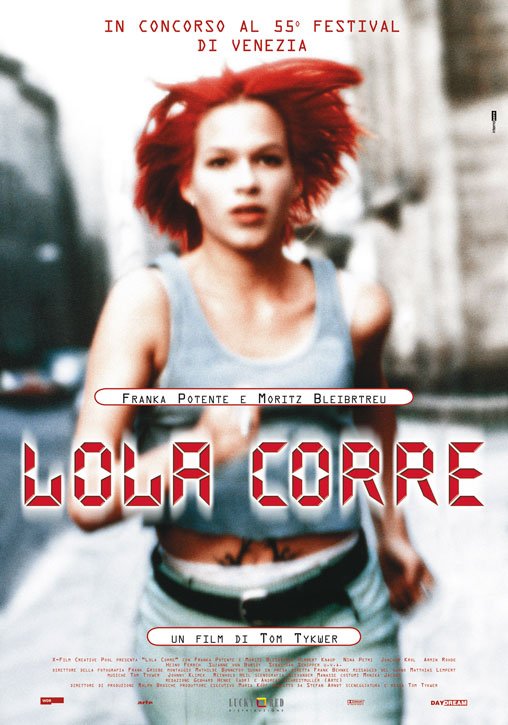 1000 piece jigsaw puzzle for the movie poster: Run Lola Run (1999) ver4