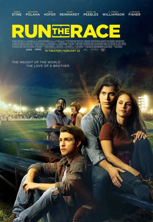 1000 piece jigsaw puzzle for the movie poster: Run the Race (2019)