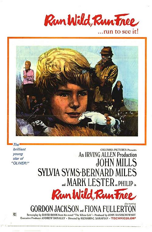 the movie poster: Run Wild, Run Free (1969)