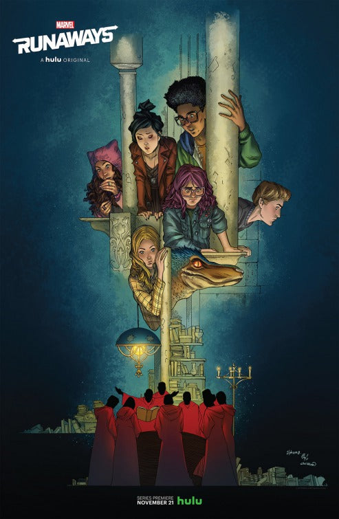 1000 piece jigsaw puzzle for tv poster: Runaways