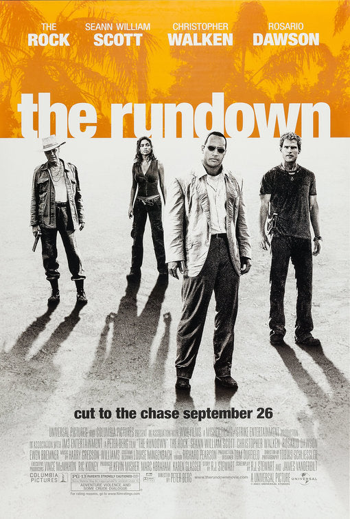 the movie poster: The Rundown (2003)