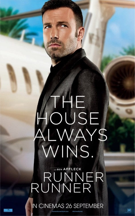 1000 piece jigsaw puzzle for the movie poster: Runner, Runner (2013) ver5