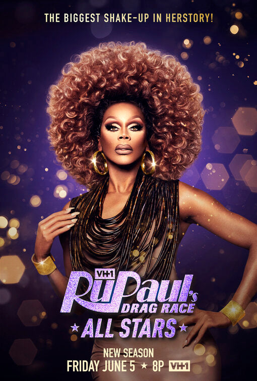 1000 piece jigsaw puzzle for tv poster: RuPaul's Drag Race All Stars, ver2
