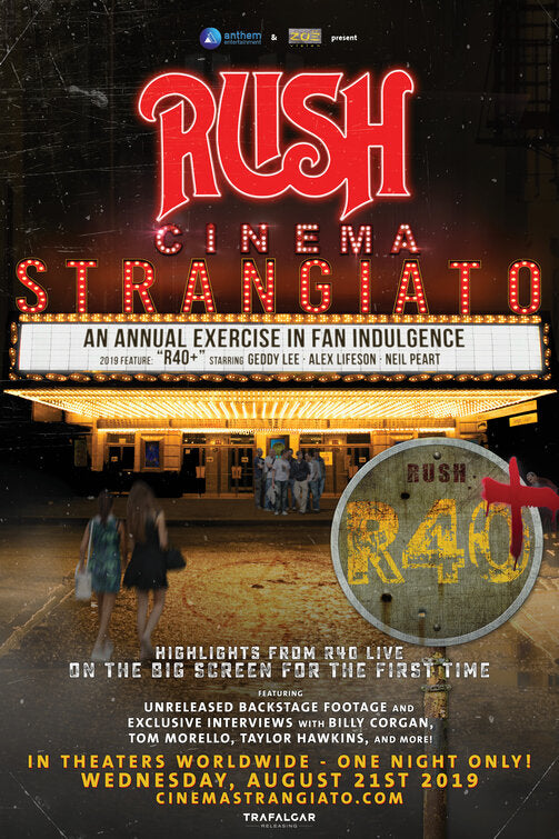 1000 piece jigsaw puzzle for the movie poster: RUSH: Cinema Strangiato 2019 (2019)