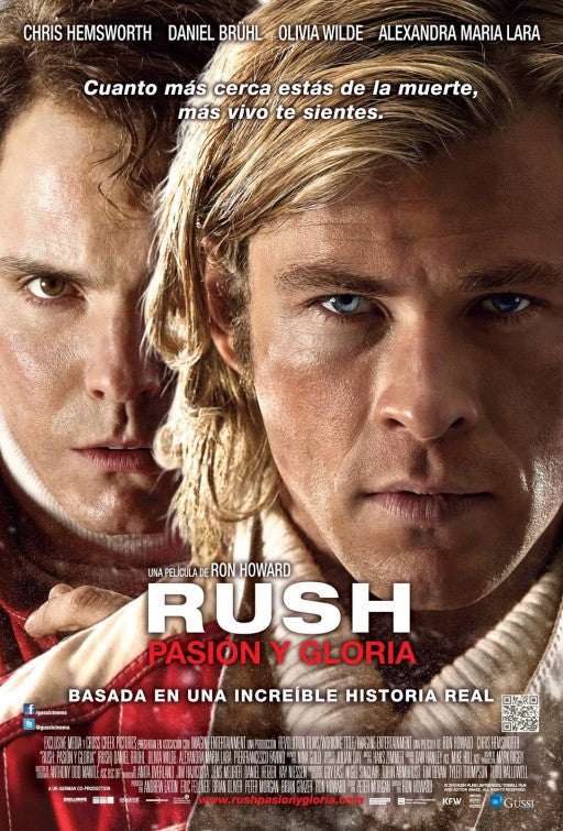 1000 piece jigsaw puzzle for the movie poster: Rush (2013) ver3