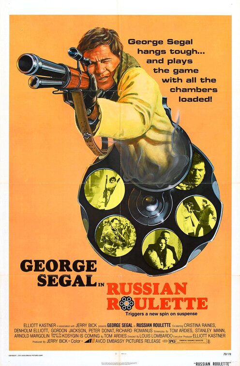 the movie poster: Russian Roulette (1975)