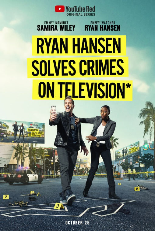 1000 piece jigsaw puzzle for tv poster: Ryan Hansen Solves Crimes on Television