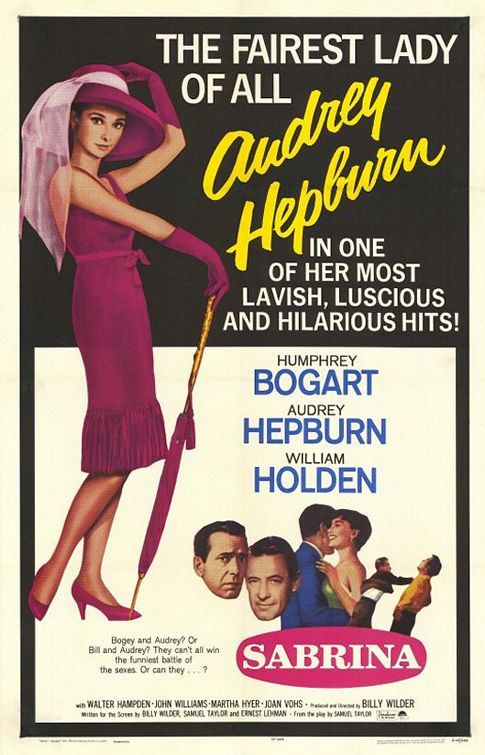 the movie poster: Sabrina (1954)