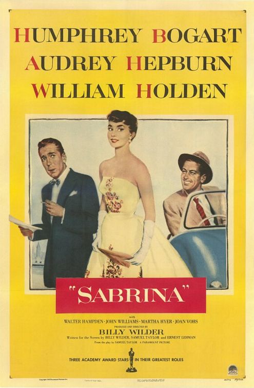 the movie poster: Sabrina (1954) ver3