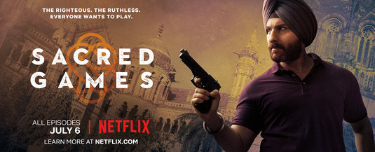 1000 piece jigsaw puzzle for tv poster: Sacred Games, ver10