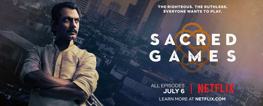 1000 piece jigsaw puzzle for tv poster: Sacred Games, ver9