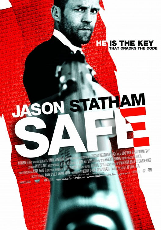 1000 piece jigsaw puzzle for the movie poster: Safe (2012) ver3
