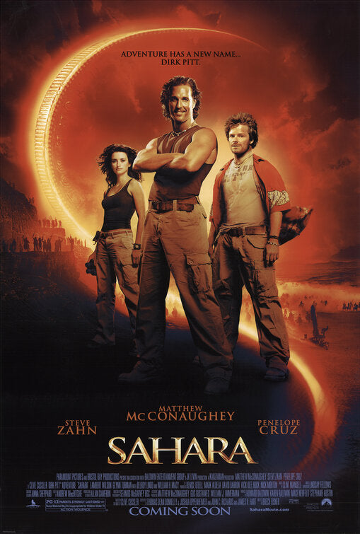 the movie poster: Sahara (2005)