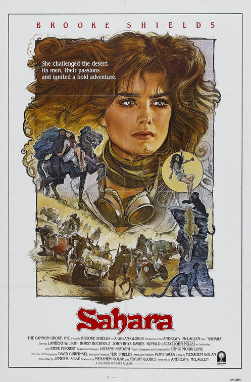 the movie poster: Sahara (1984) ver2