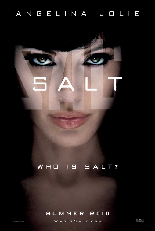 1000 piece jigsaw puzzle for the movie poster: Salt (2010)