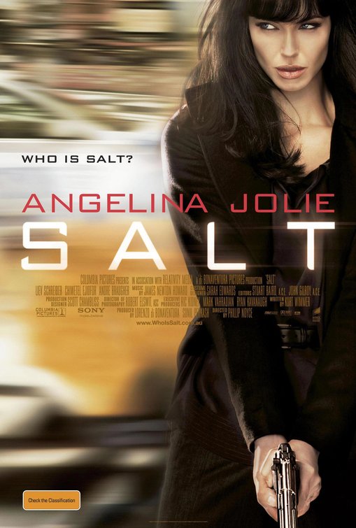 1000 piece jigsaw puzzle for the movie poster: Salt (2010) ver2