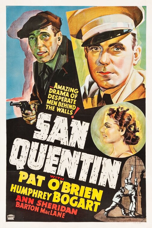 1000 piece jigsaw puzzle for the movie poster: San Quentin (1937)