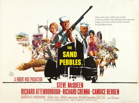 1000 piece jigsaw puzzle for the movie poster: The Sand Pebbles (1966) ver3