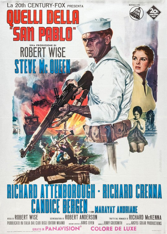 1000 piece jigsaw puzzle for the movie poster: The Sand Pebbles (1966) ver4
