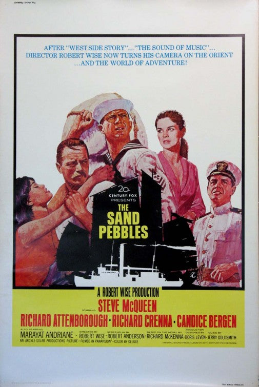 1000 piece jigsaw puzzle for the movie poster: The Sand Pebbles (1966) ver7