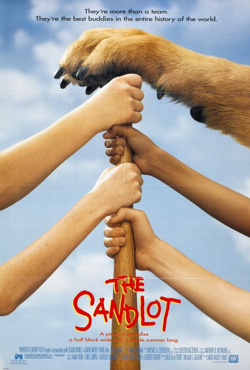 the movie poster: The Sandlot (1993)